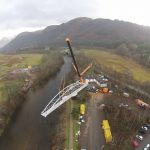 Glen Nevis footbridge installed