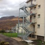 New fire escapes for MOD mountain training centre