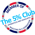 AJ Engineering and NEWCo join The 5% Club